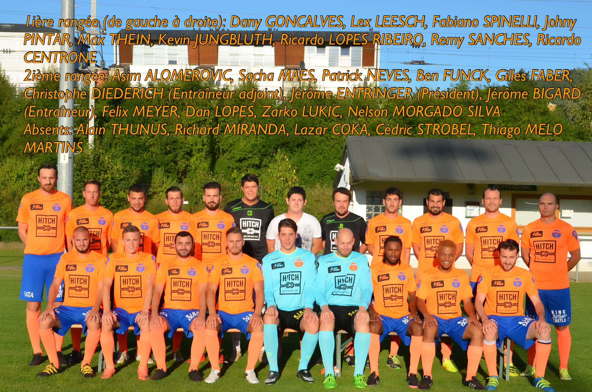 FC Lorentzweiler Teamphoto