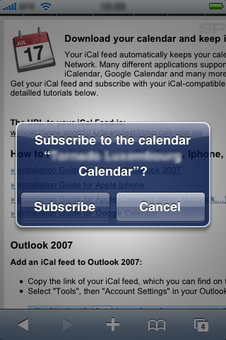 iCal Tutorial