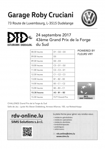 43ème Grand Prix de la Forge du Sud 43ème Grand Prix de la Forge du Sud
