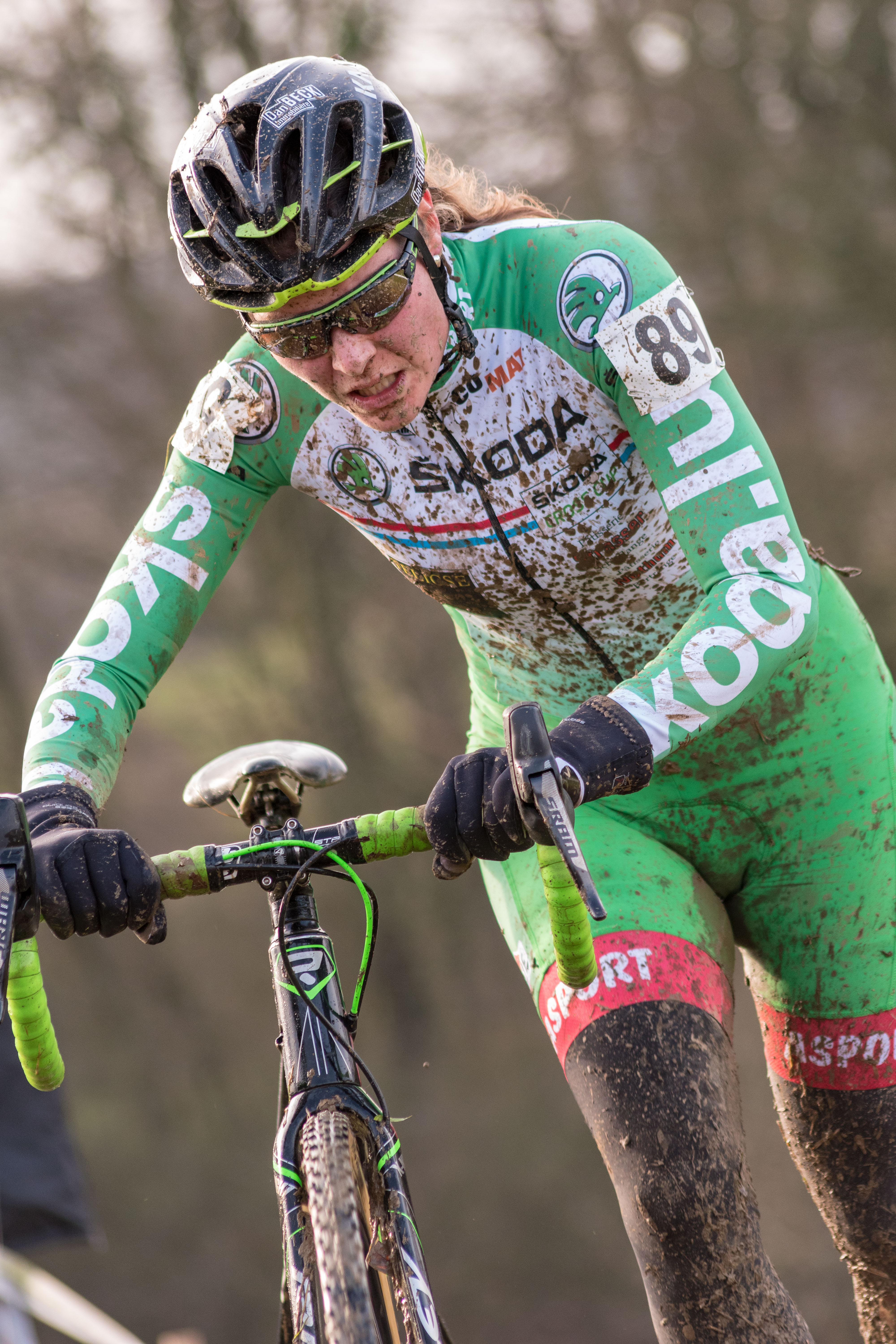 Nathalie Lamborelle gewënnt de Skoda Cross-Cup bei den Dammen Nathalie Lamborelle gewënnt de Skoda Cross-Cup bei den Dammen