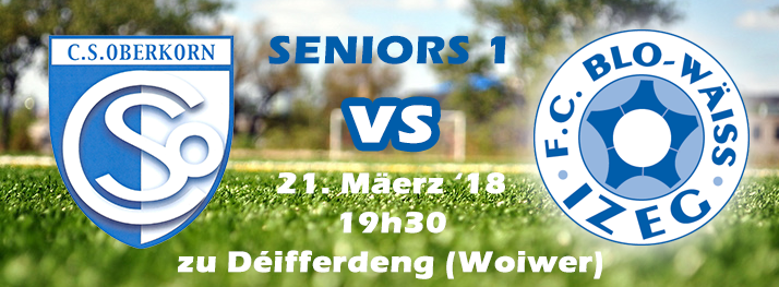 CS UEWERKUER - FC BLO-WÄISS IZEG CS UEWERKUER - FC BLO-WÄISS IZEG