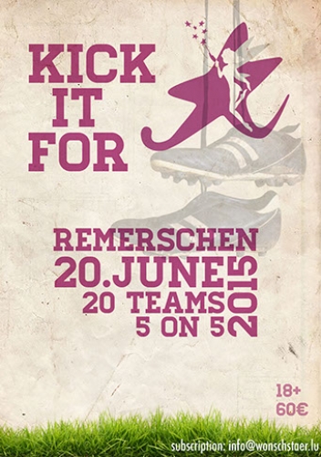 KICK IT FOR WONSCHSTÄR KICK IT FOR WONSCHSTÄR