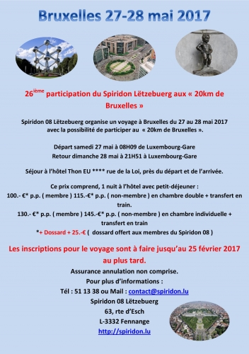 20km de Bruxelles