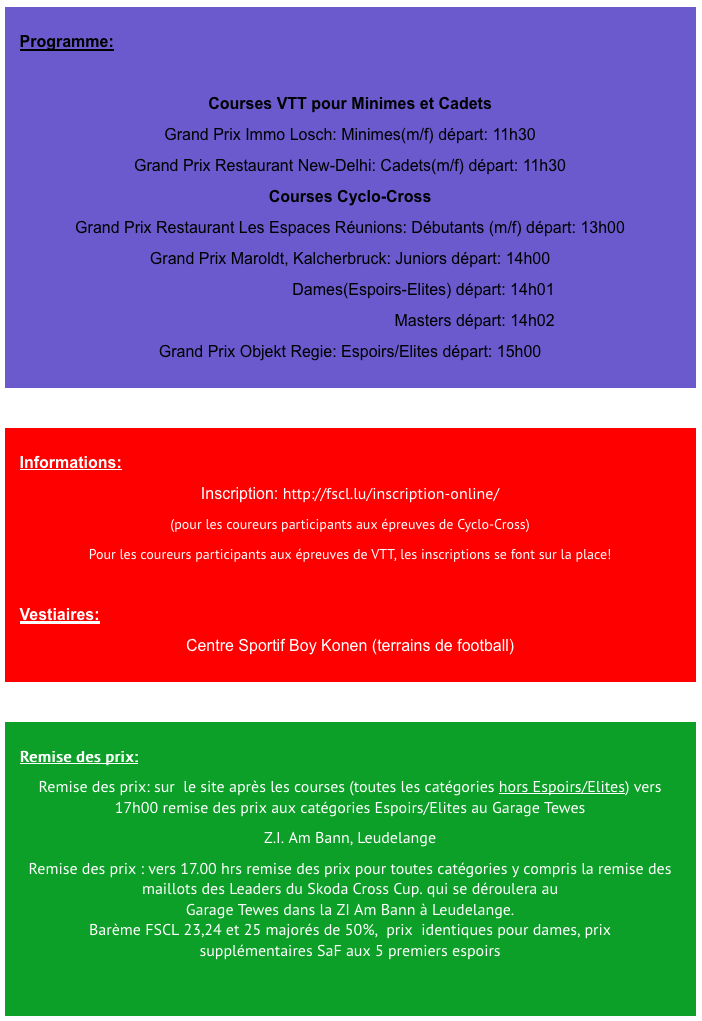 CYCLO-CROSS SAF ZEISSENG