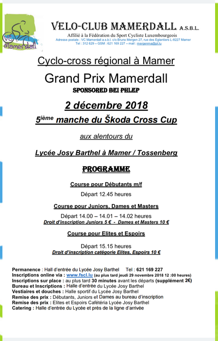 CYCLO-CROSS VC MAMERDALL