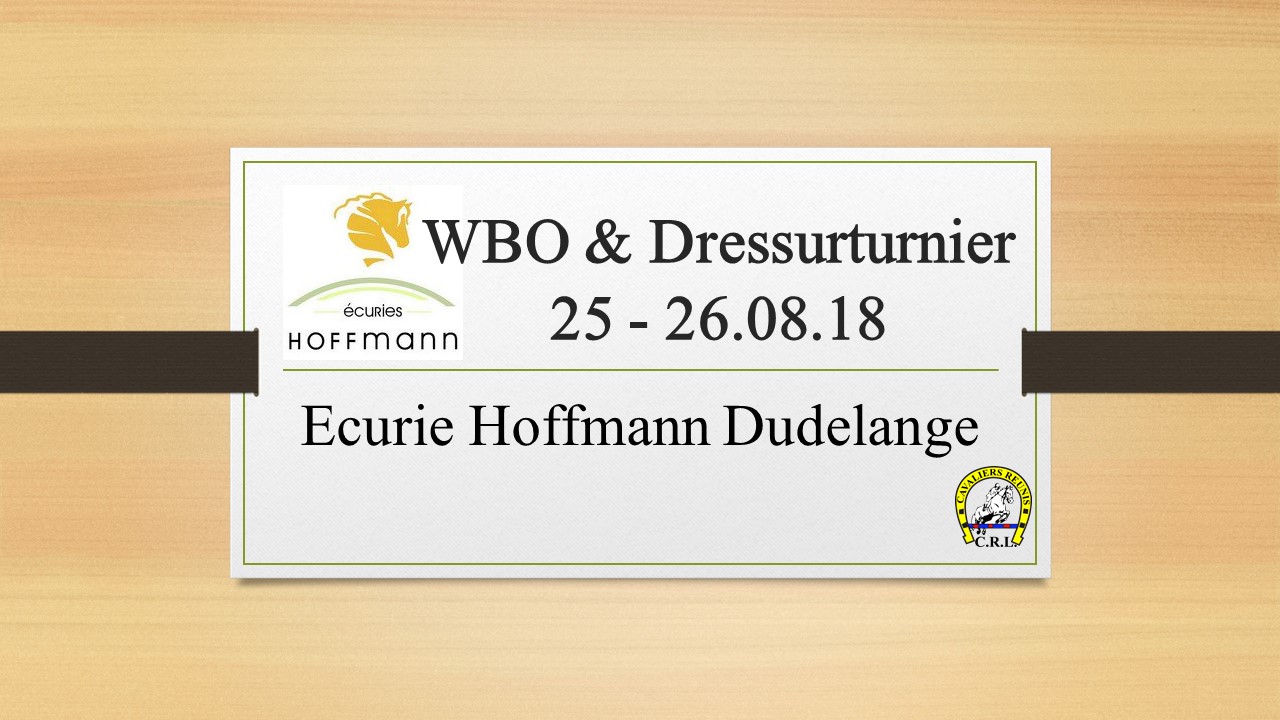 WBO & Dressurturnier