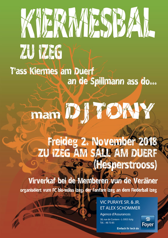 Kiermesbal zu Izeg