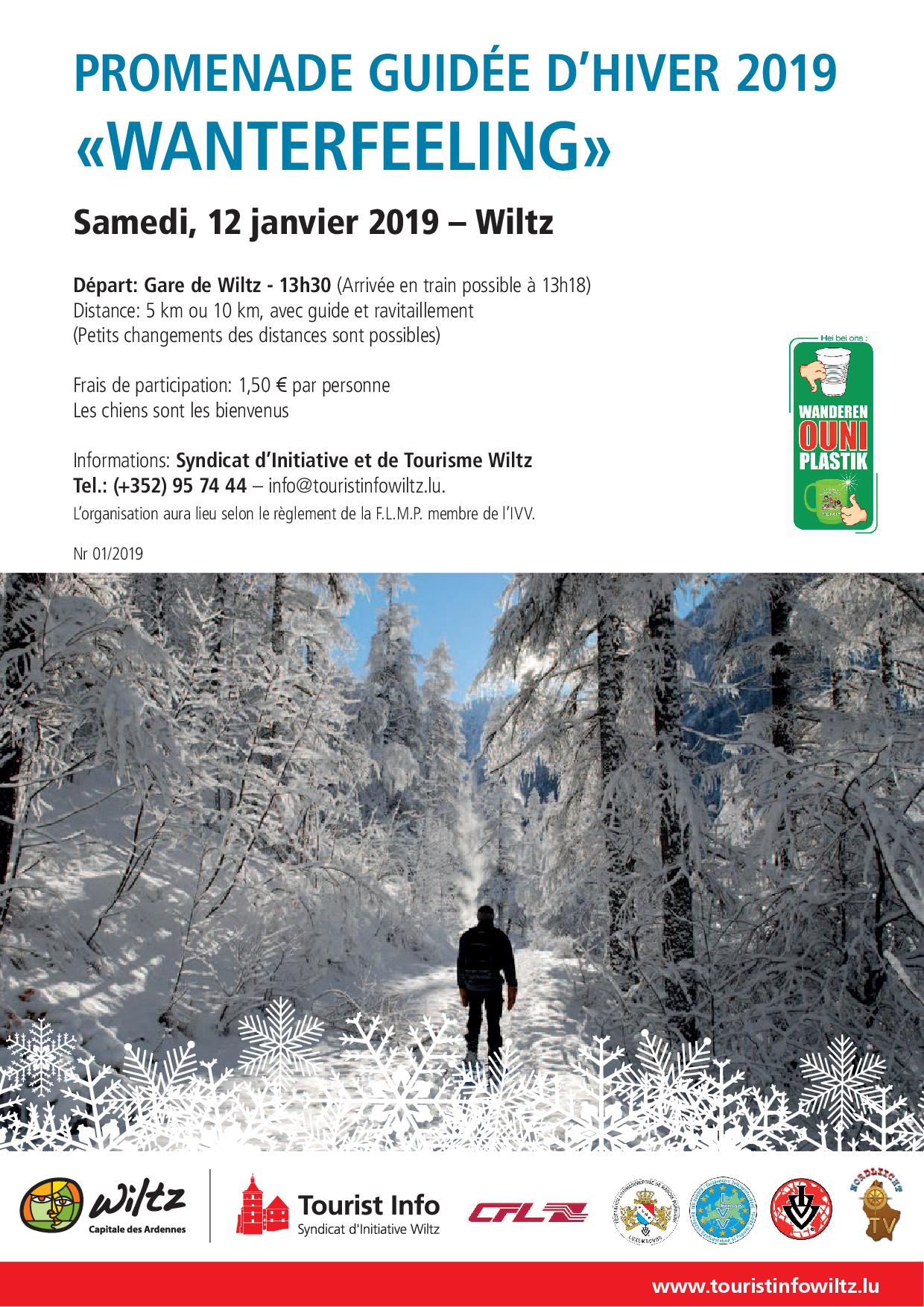 WILTZ Geführte Flmp Ivv Wanderung 