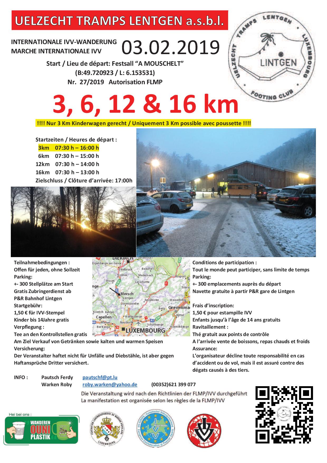 LINTGEN FLMP IVV WANDERUNG