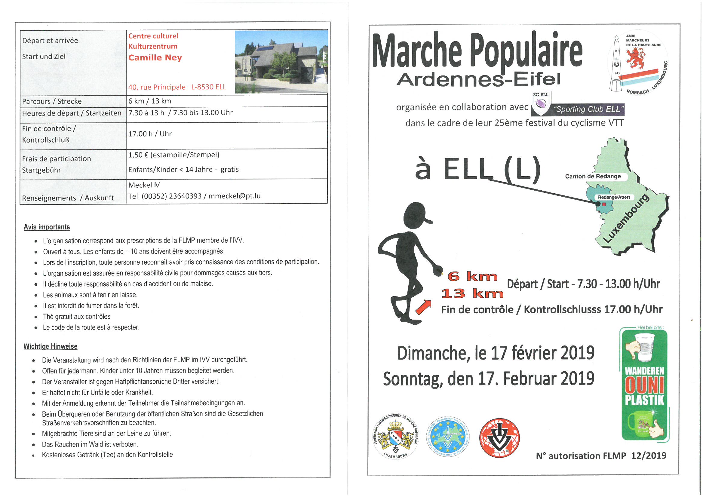 ELL FLMP IVV WANDERUNG
