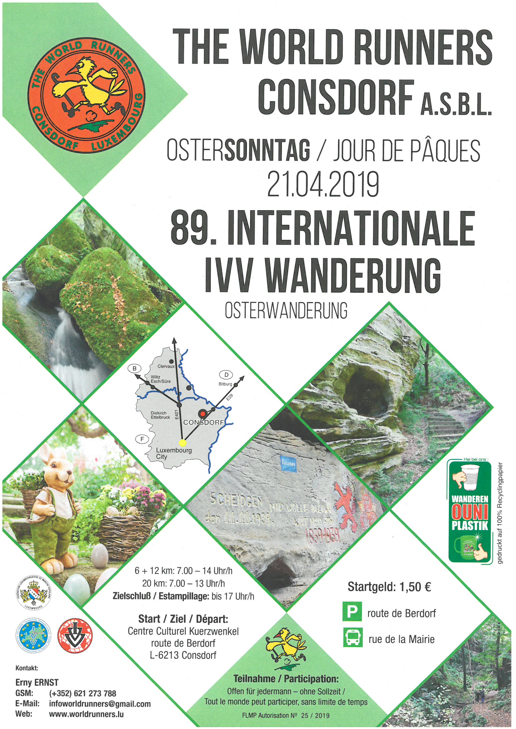 CONSDORF FLMP IVV WANDERUNG 