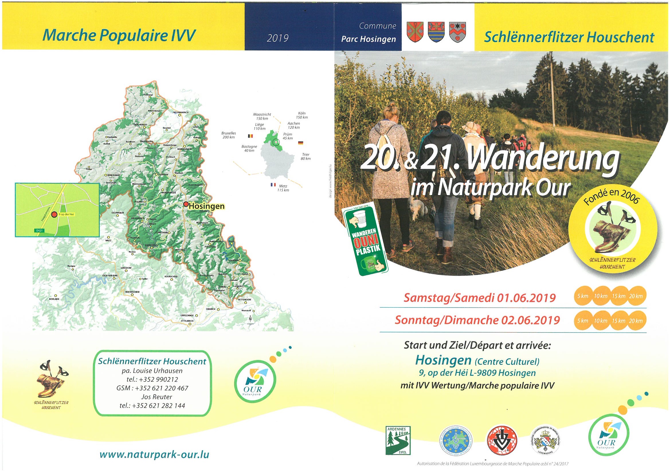 HOSINGEN FLMP IVV WANDERUNG