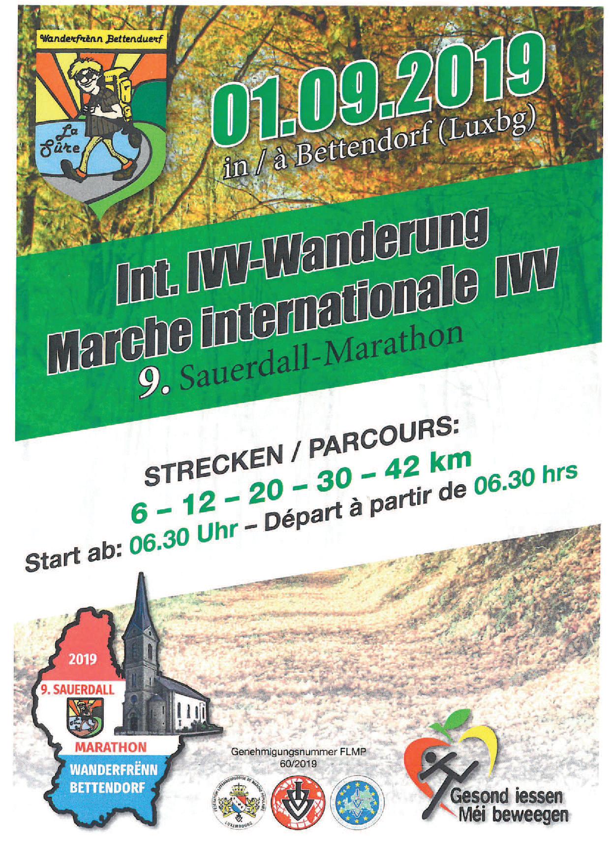 BETTENDORF FLMP IVV WANDERUNG