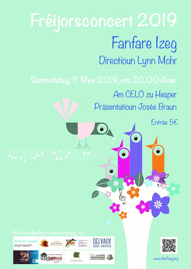 Galaconcert vun der Izeger Musek am CELO