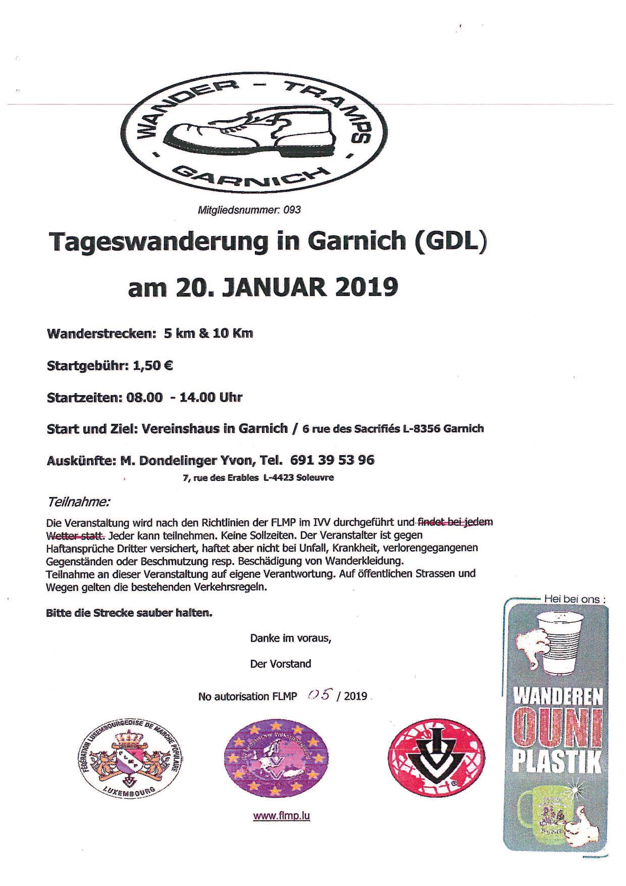IVV Wanderung GARNICH