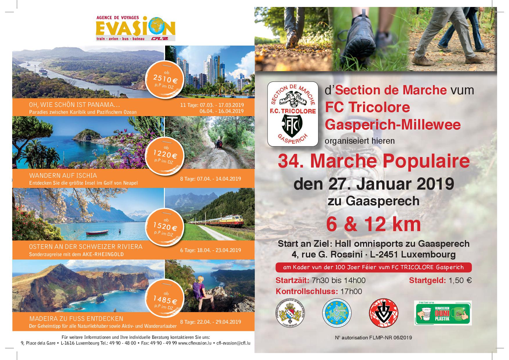 IVV Wanderung GASPERICH