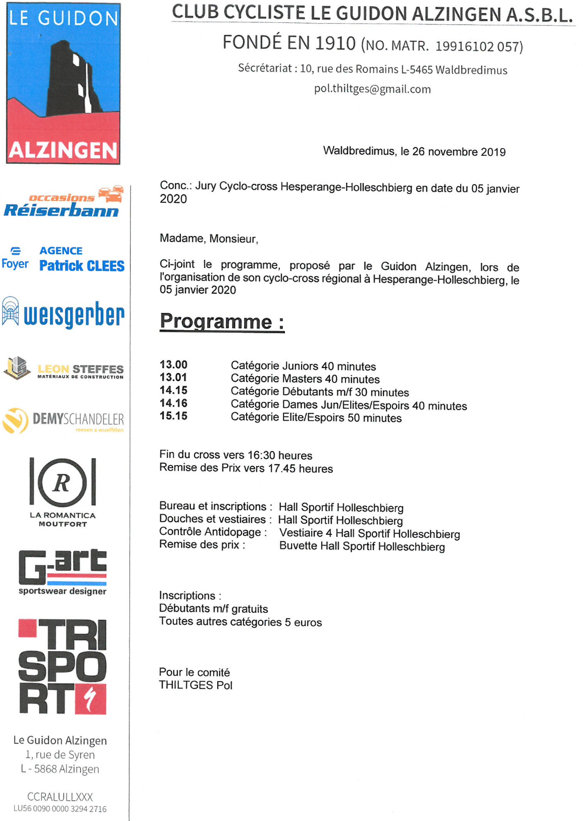 CROSS ALZINGEN