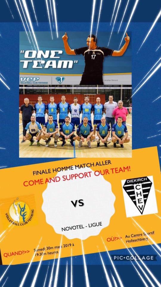 Finale Championnat Hommes - VC Fenteng vs CHEV Diekirch