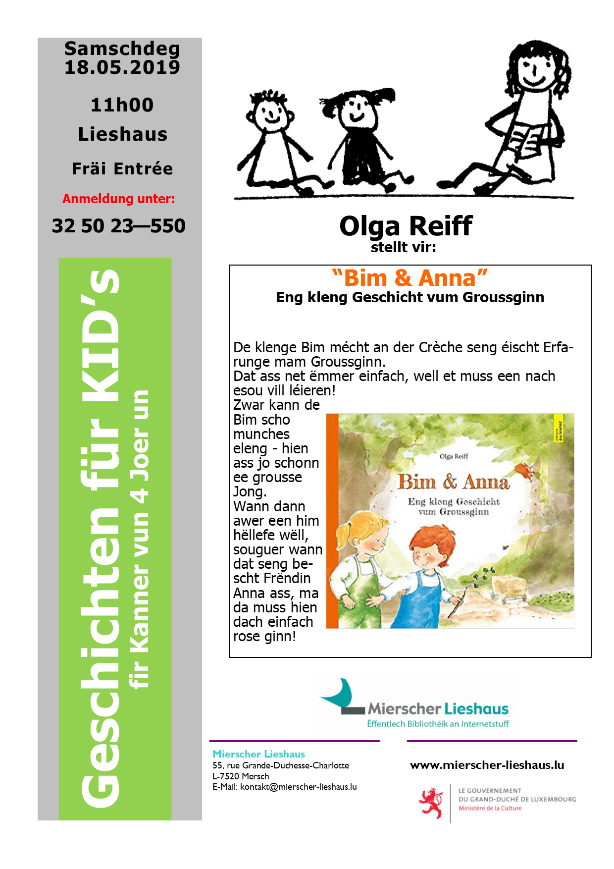 Geschichten für KID's ab 4 Jahren: Bim und Anna