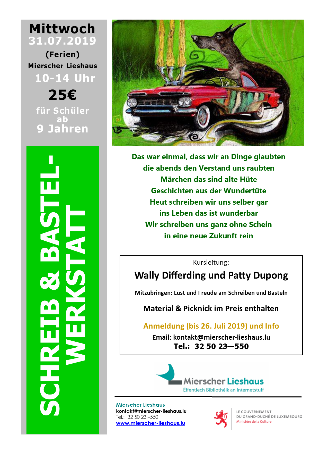 KREATIVE SCHREIB-& BASTELWERKSTATT