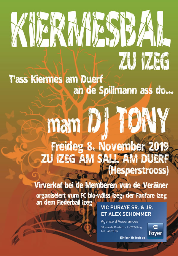 Kiermesbal zu Izeg