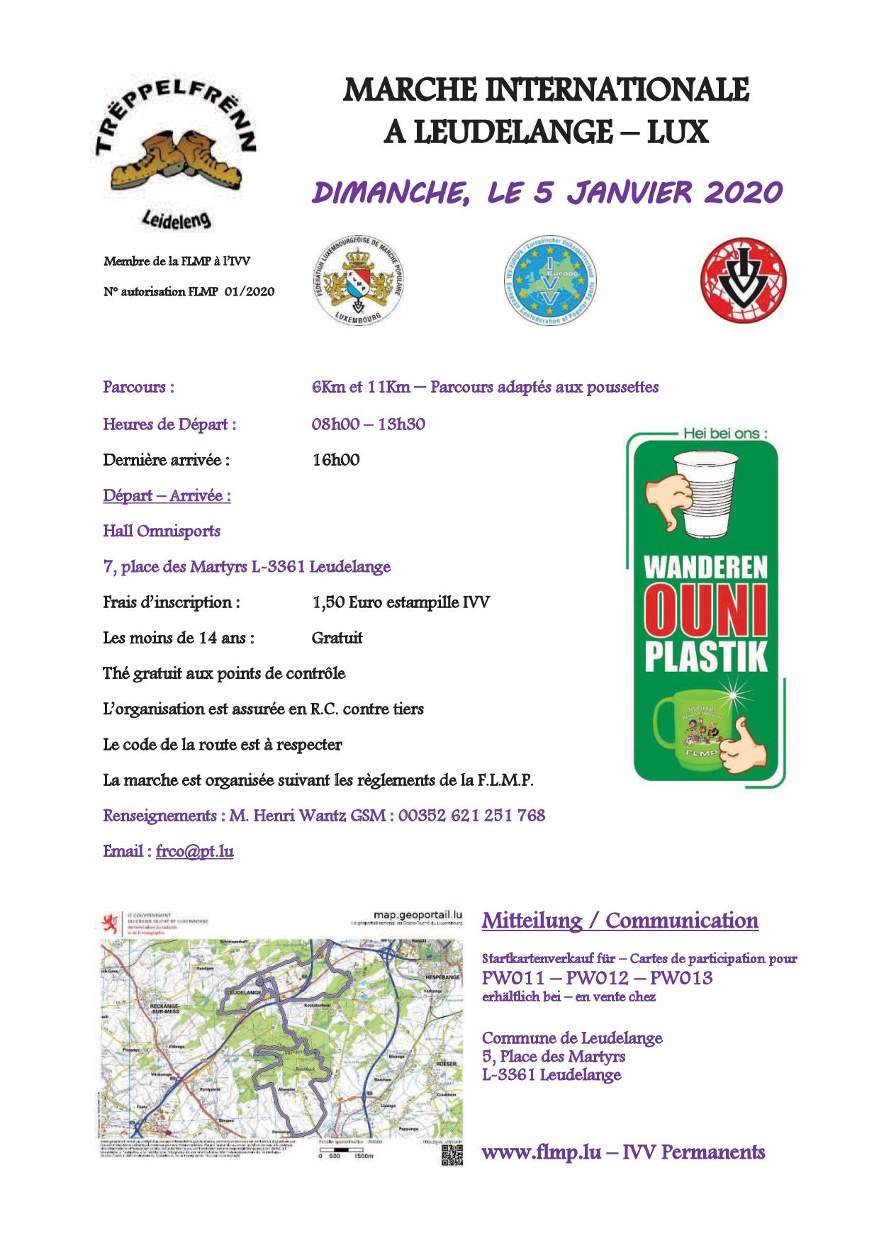 LEUDELANGE FLMP IVV WANDERUNG