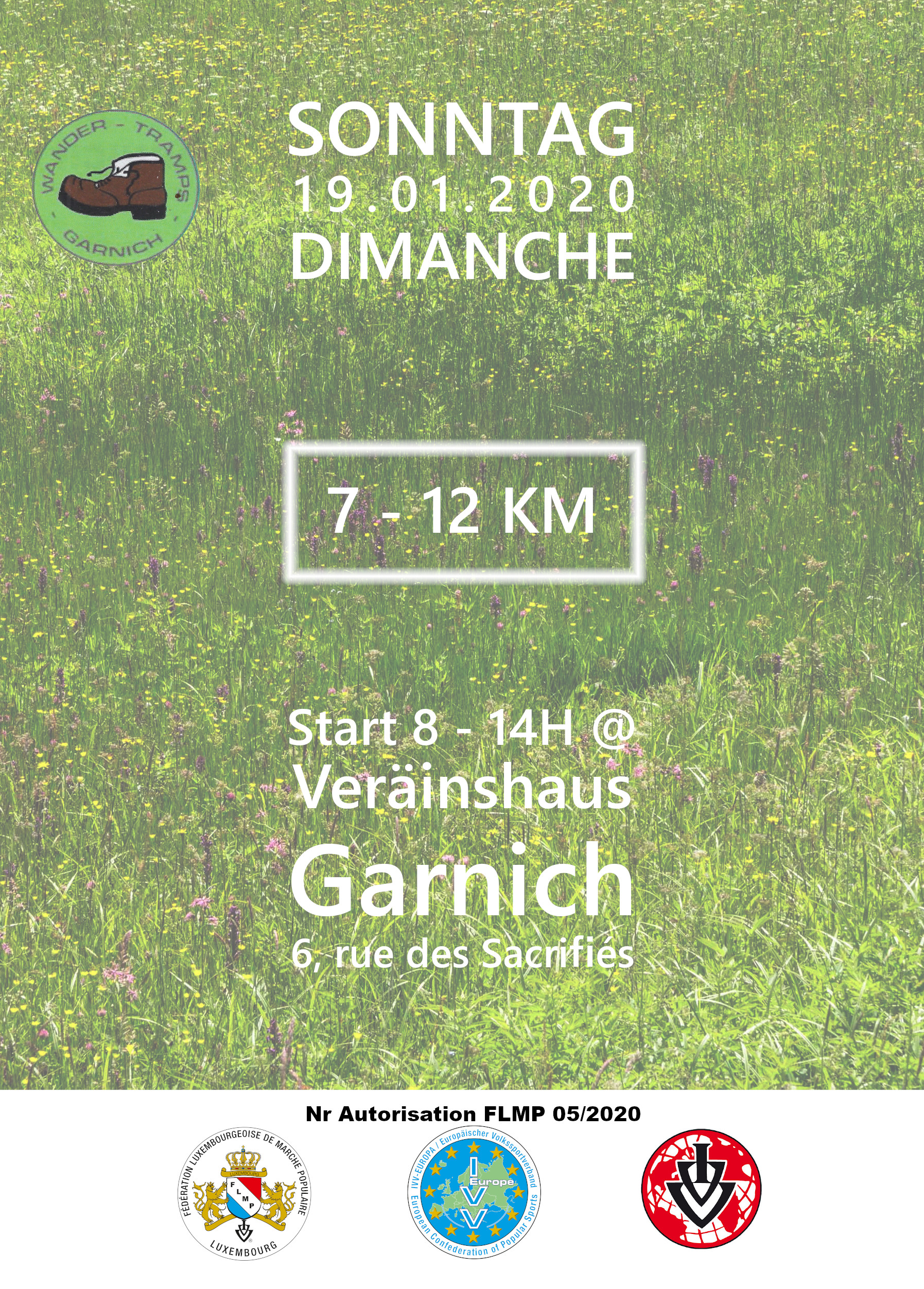 GARNICH FLMP IVV WANDERUNG 