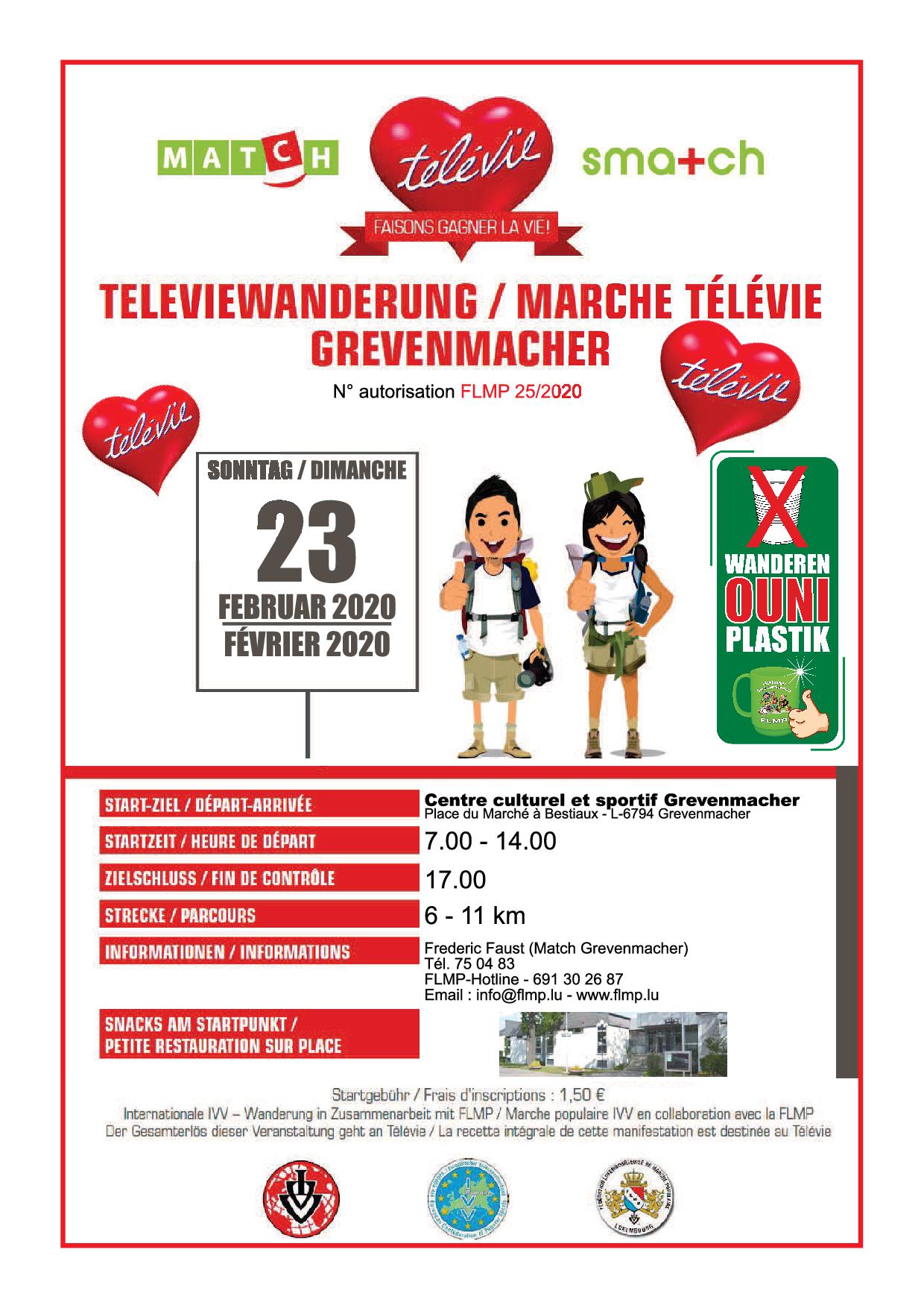 GREVENMACHER FLMP IVV TELEVIE WANDERUNG 