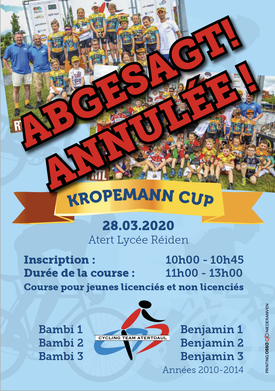 Jeunes-Atertdaul ANNULEE
