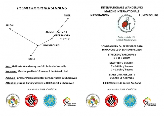 FLMP IVV WANDERUNG NIEDERANVEN 