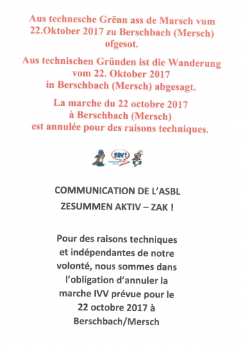 BERSCHBACH ANNULATION MARCHE 