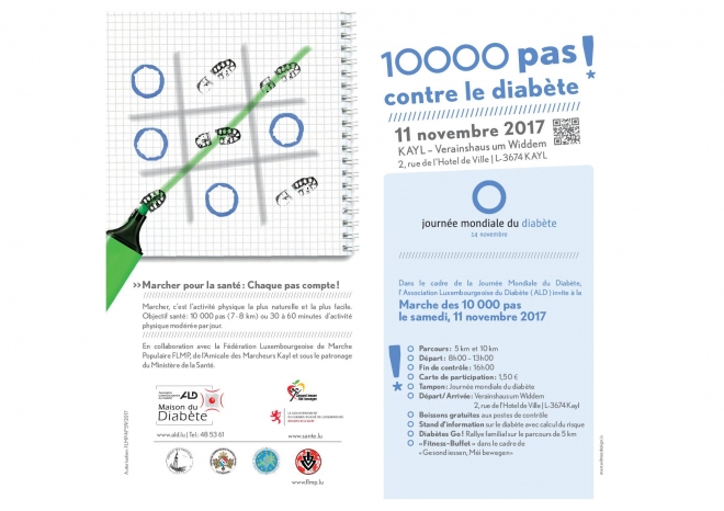 FLMP IVV WANDERUNG  WELTDIABETIKERTAG