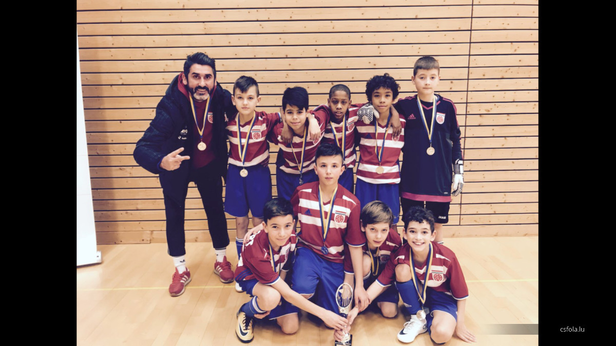 CS FOLA Poussins vainqueur tournoi Wantercup Tree Top