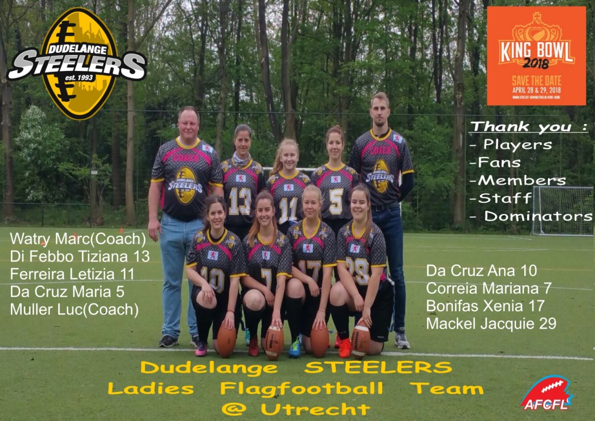 Steelers Ladies Flagfootball @ Utrecht