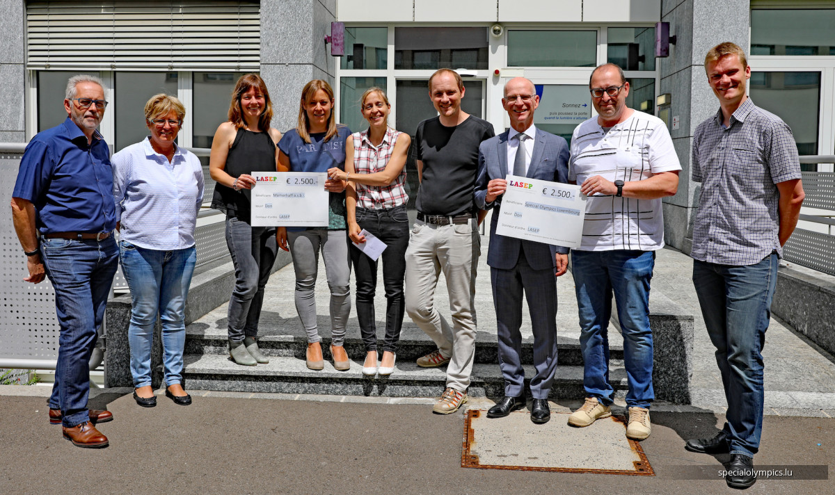 Remise de Chèque LASEP