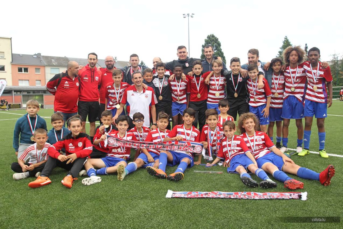 Cs Fola Minimes Champion 17 18 Cs Fola F91 2 0 Cs Fola Esch