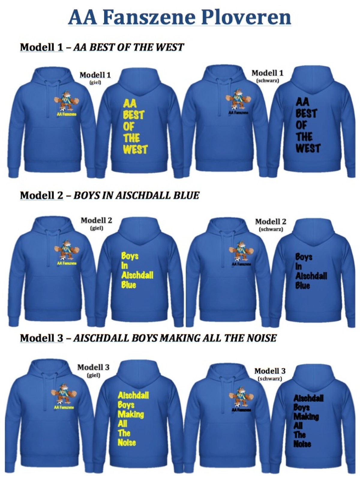 Merchandise AA-Fanszene