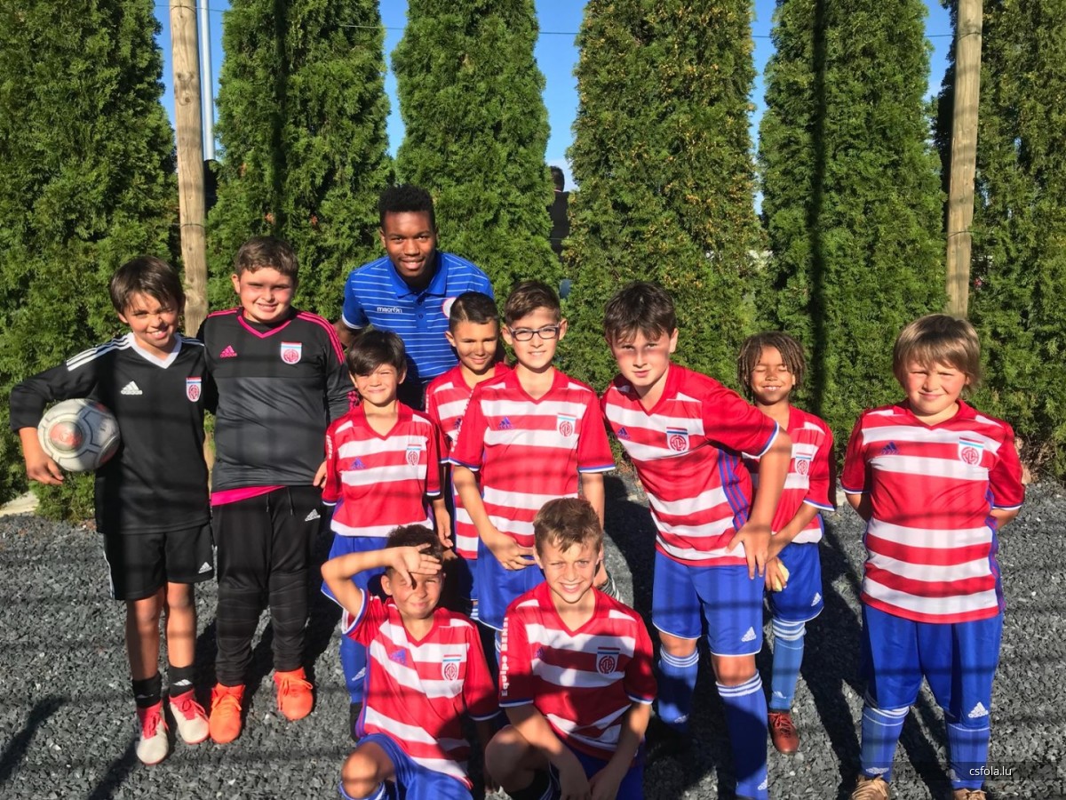 Jugencup U11 zu Kaerjeng, eis Equipe mam G. Mersch U21