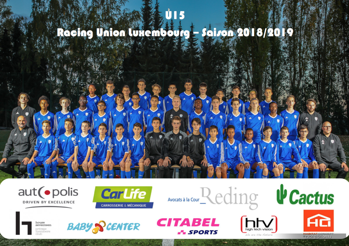 Photos Officielles - Racing Union Luxembourg