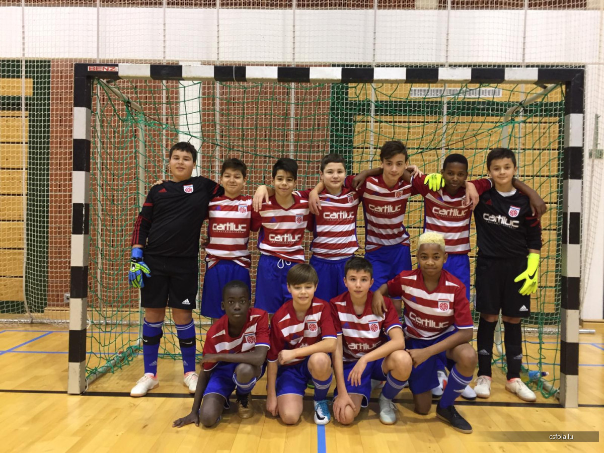 CS FOLA goes finale Futsal avec Minimes et scolaires: bravo!