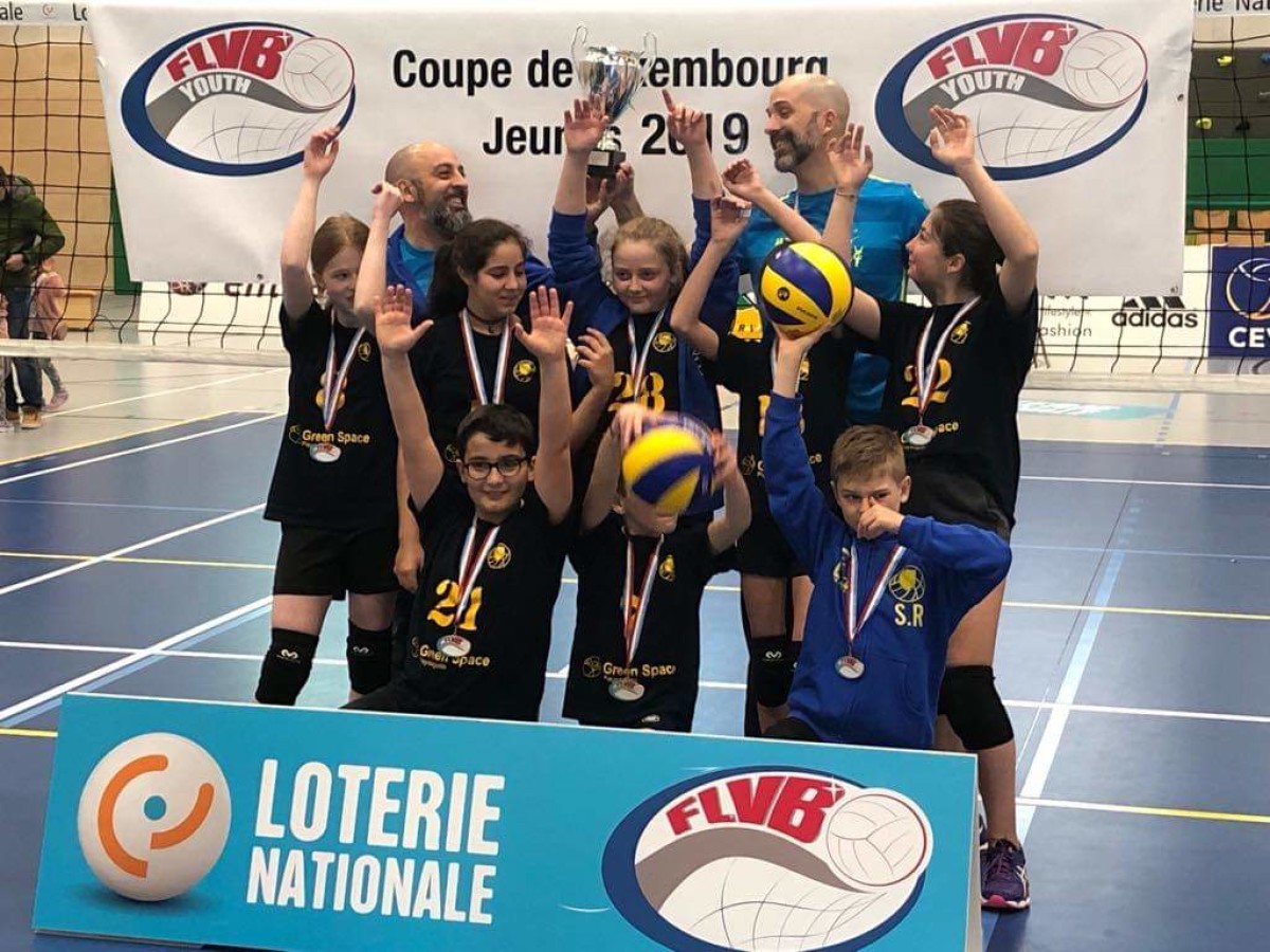 Nos Minimes gagnent la coupe de Luxembourg