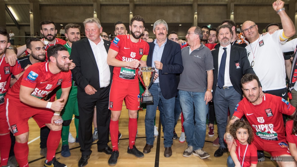 FATSAL : den FC Déifferdeng 03 wënnt Finall vun der Coupe  9 - 2 géint US Esch