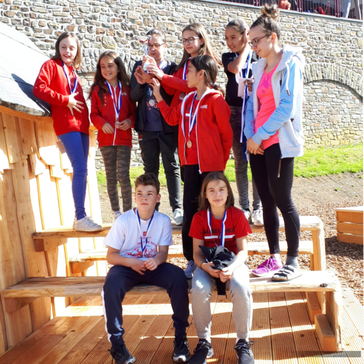 Prépoussins - Mini Europe - tournoi Wiltz- nuit des sports Ehnen 8.6.19