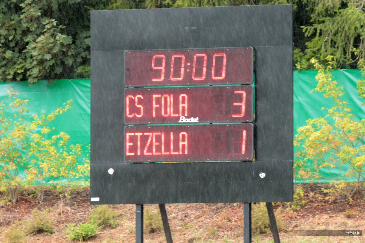 CS FOLA - Etzella Ettelbruck 3-1 18/08/2019
