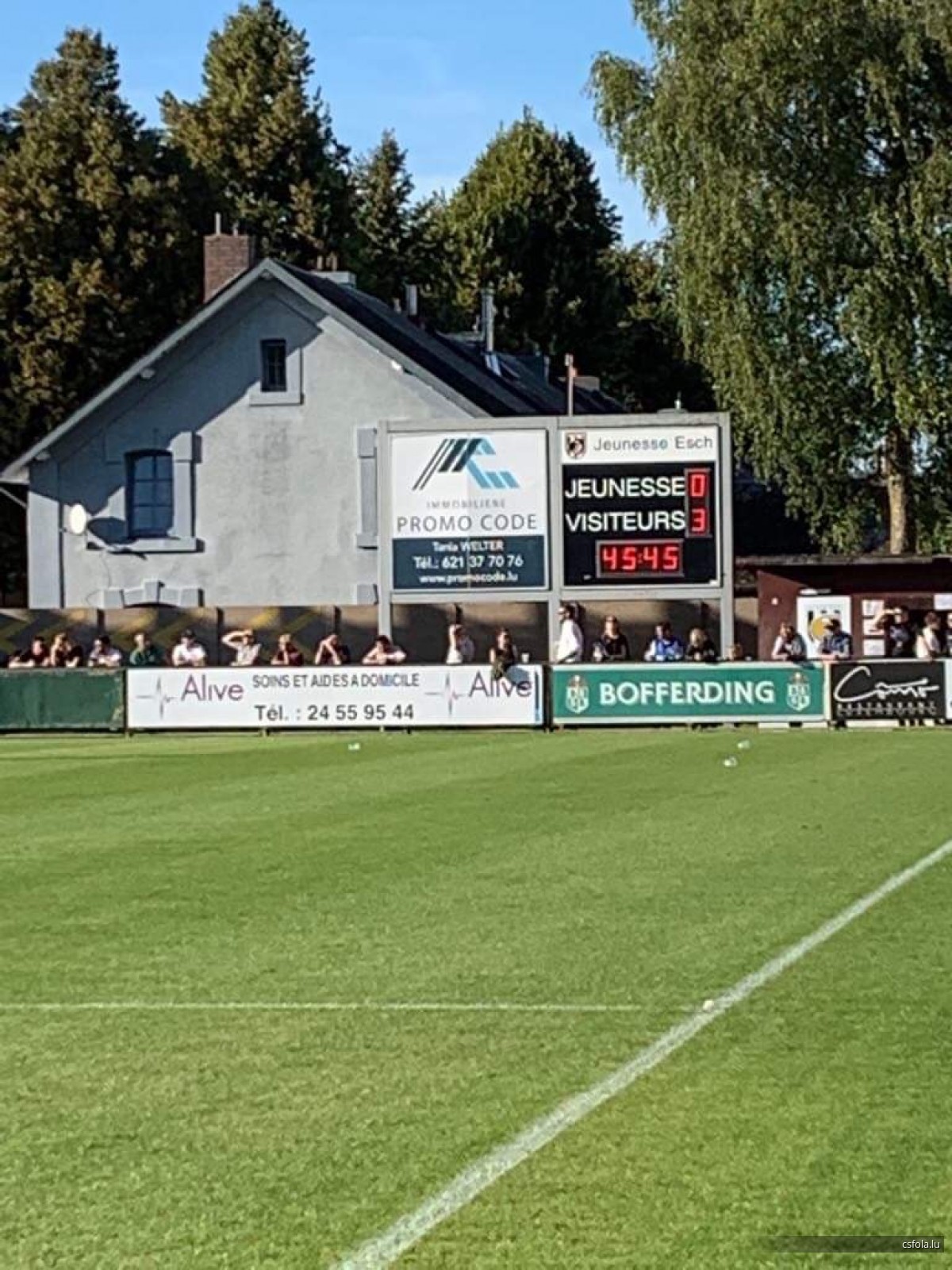 Jeunesse - CS FOLA 0-3 15/09/2019 Bravo CS FOLA