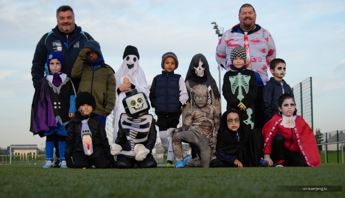 31.10.2019 Halloween Training Session vun den Bambini an Pupillen