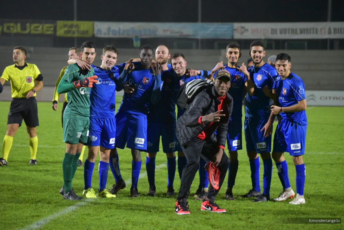 FC Mondercange - Alisontia Steinsel 4:0