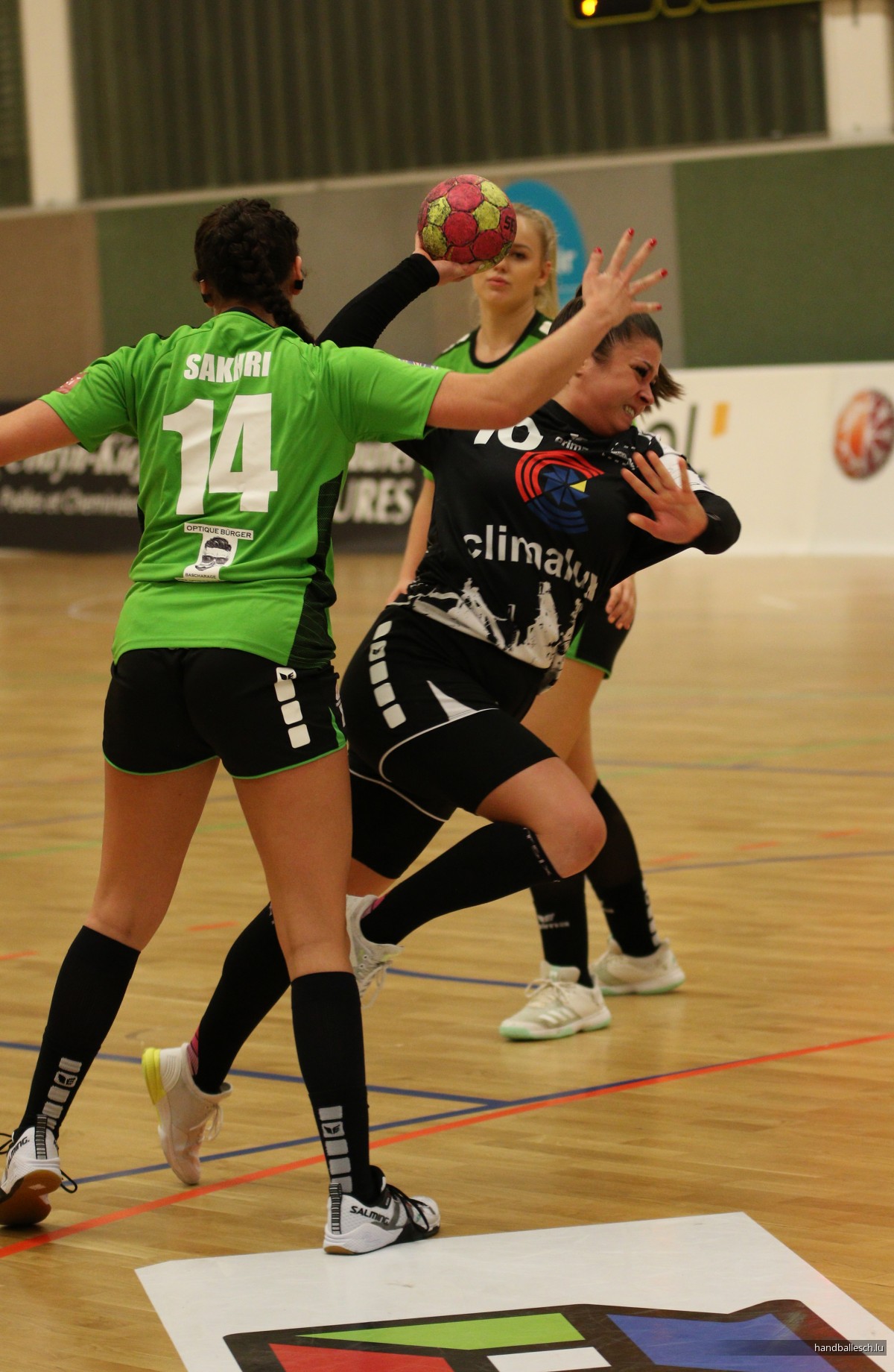 Fotoen/16.11.2019/Dammen: Handball Esch 14 - 35 Handball Käerjeng