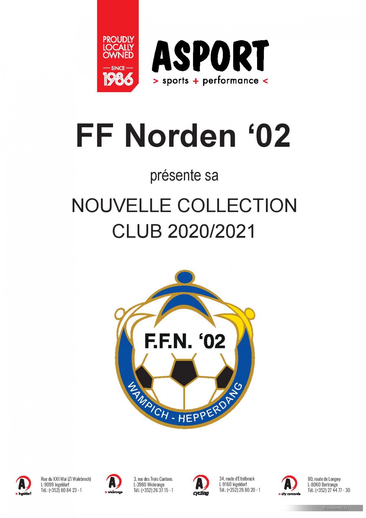 FF Norden 02 Kollektion 2019/2020