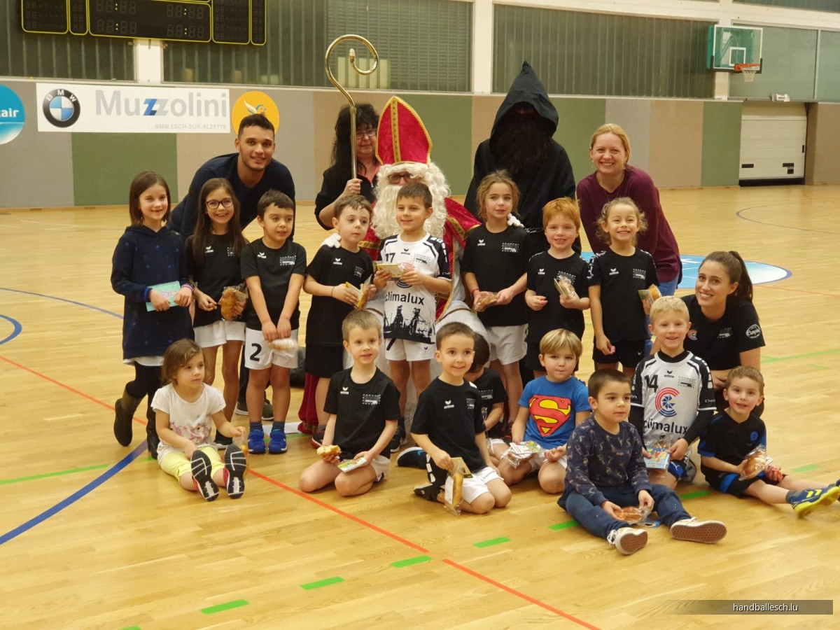 Kleeschen bei der U8 @Lalleng